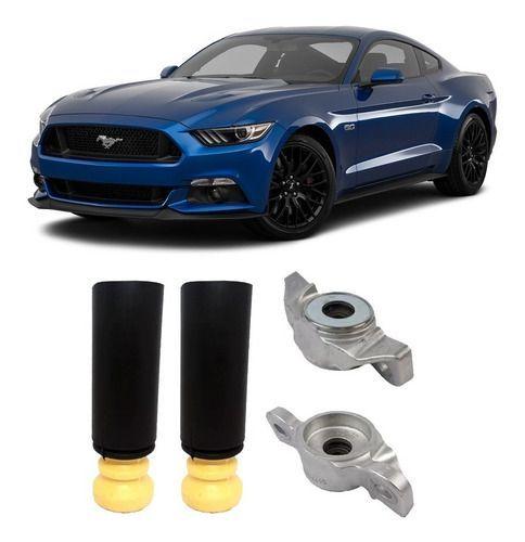 Imagem de 2 Kit Batente Coxim Suspensão Traseira Mustang 2015 2016 17