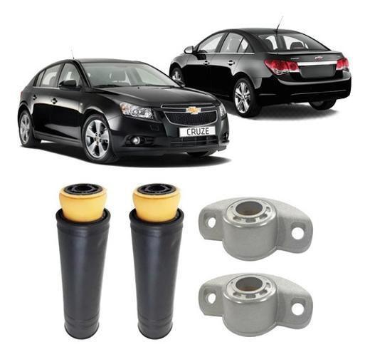 Imagem de 2 Kit Batente Coxim Traseiro Cruze 2011 A 2016 Hatch Sedan