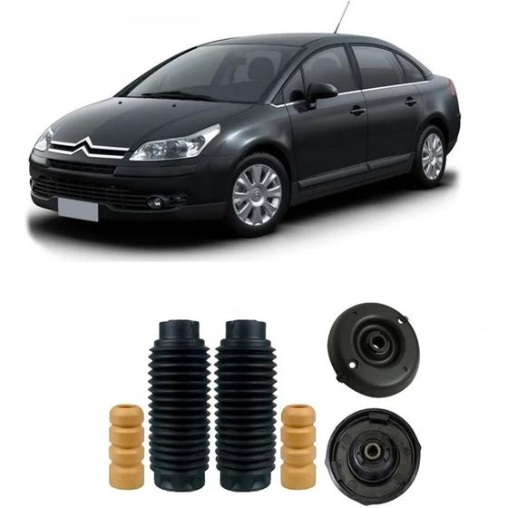 Imagem de 2 Kit Batente Dianteiro Citroen C4 Pallas 2006 2007 2008 2009 2010 2011 2012 2013 2014