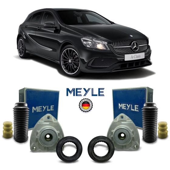 Imagem de 2 Kit Batente Guarda Pó Dianteira Mercedes A200 2014 2015 16