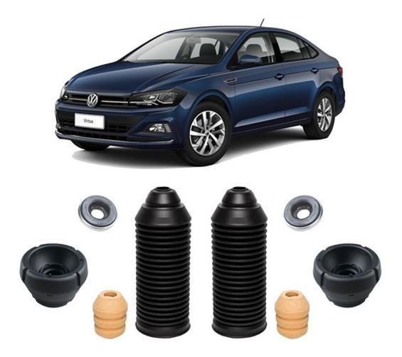 Imagem de 2 Kit Batente Suspensão Dianteira Vw Virtus 2018 2019 2020