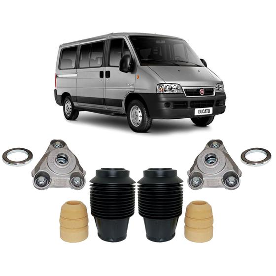Imagem de 2 Kit Completo do Amortecedor Dianteiro Fiat Ducato 2006 2007 2008 2009 2010 11 12 13 14 15 16 17 18