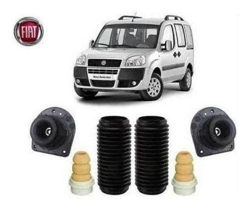 Imagem de 2 Kit Coxim Batente Amortecedor Dianteiro Fiat Doblo 2015 2016 2017 2018