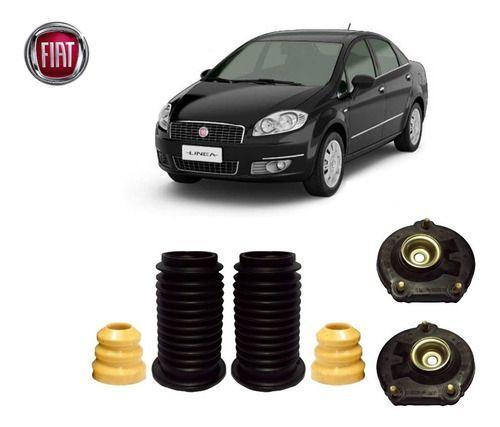 Imagem de 2 Kit Coxim Batente Amortecedor Dianteiro Fiat Linea 2011 2012 2013