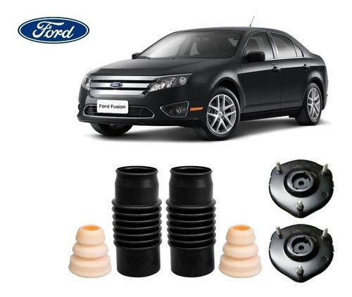 Imagem de 2 Kit Coxim Batente Coifa Do Amortecedor Dianteiro Ford Fusion 2006 2007 2008 2009