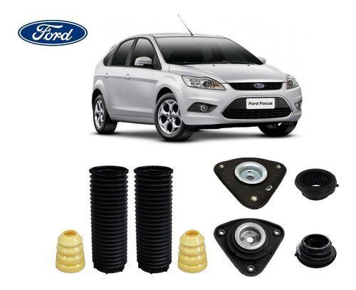 Imagem de 2 Kit Coxim Batente Coifa Rolamento Do Amortecedor Dianteiro Ford Focus 2008 09 10 11 12 2013