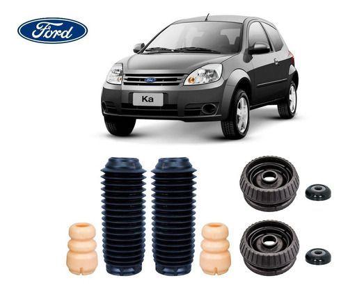 Imagem de 2 Kit Coxim Batente Coifa Rolamento Do Amortecedor Dianteiro Ford Ka 2008 2009 2010 Pronta Entrega