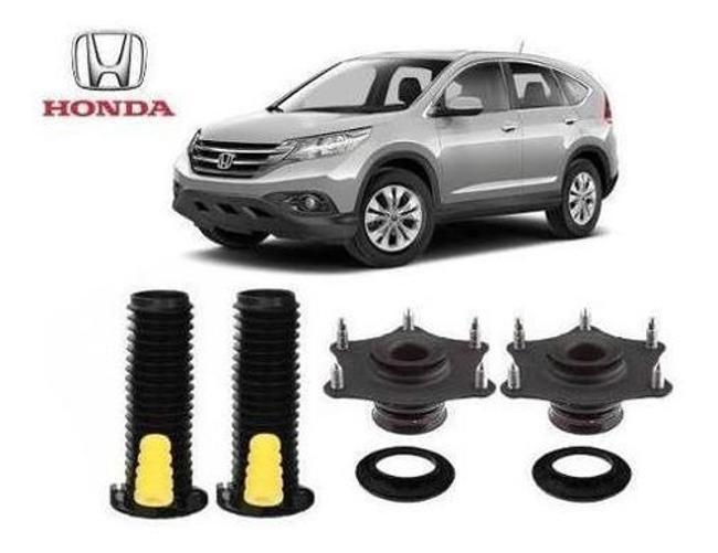 Imagem de 2 Kit Coxim Batente Dianteiro Honda Cr-V 2011 2012 2013 2014