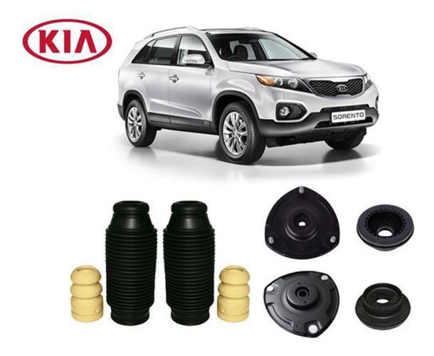 Imagem de 2 Kit Coxim Batente Dianteiro Kia Sorento 2.4 2010 2011 2012