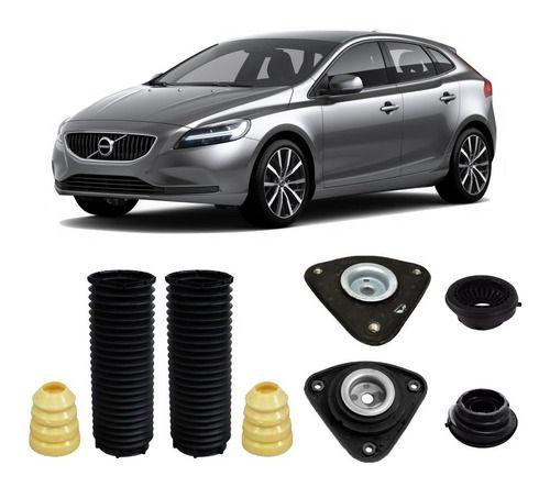 Imagem de 2 Kit Coxim Batente Dianteiro Volvo V40 2013 2014 2015 2016