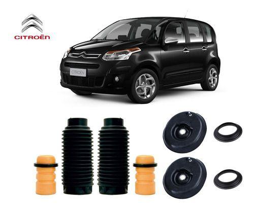 Imagem de 2 Kit Coxim Batente Rolamento Dianteiro C3 Picasso 2012 2013 2014