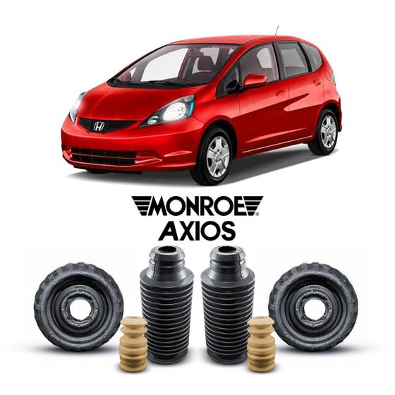 Imagem de 2 Kit Coxim Dianteiro Honda Fit 2007 08