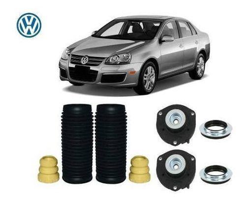 Imagem de 2 Kit Coxim Rolamento Batente 55mm Dianteiro Jetta 2008 2009 2010 2011