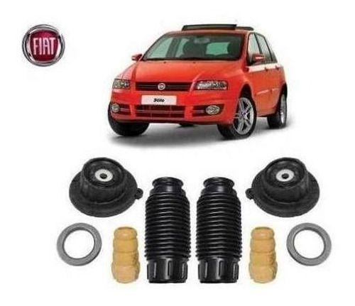 Imagem de 2 Kit Coxim Rolamento Batente Dianteiro Fiat Stilo 2006 2007 2008 2009