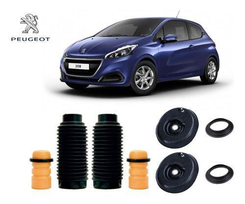 Imagem de 2 Kit Coxim Rolamento Batente Dianteiro Peugeot 208 2013 2014 2015