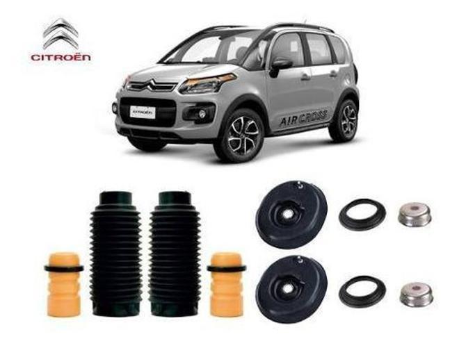 Imagem de 2 Kit Coxim Rolamento Cubo Amortecedor Dianteiro Aircross 2012 2013 2014 2015