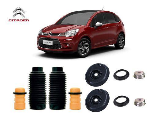 Imagem de 2 Kit Coxim Rolamento Cubo Dianteiro Citroen C3 Novo 2015 2016 2017