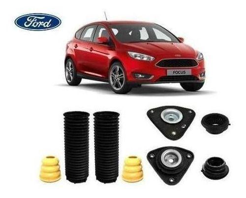 Imagem de 2 Kit Coxim Rolamento Dianteiro Ford Novo Focus Hatch 2014 2015 2016