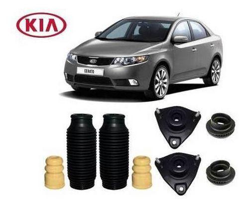 Imagem de 2 Kit Coxim Rolamento Suspensão Dianteira Cerato 2009 2010 2011 2012 2013