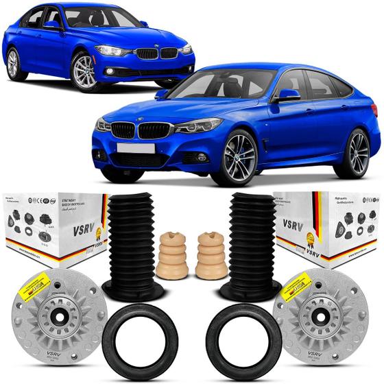 Imagem de 2 Kit Coxim Rolamento VSRV Batente Coifa Amortecedor Dianteiro BMW 320i F30 F34 2012 2013 2014 2015 2016 2017 2018