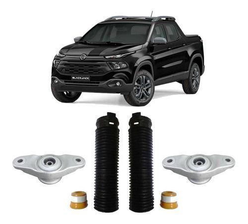 Imagem de 2 Kit Coxim Suspensão Traseira Fiat Toro 2017 2018 2019 2020