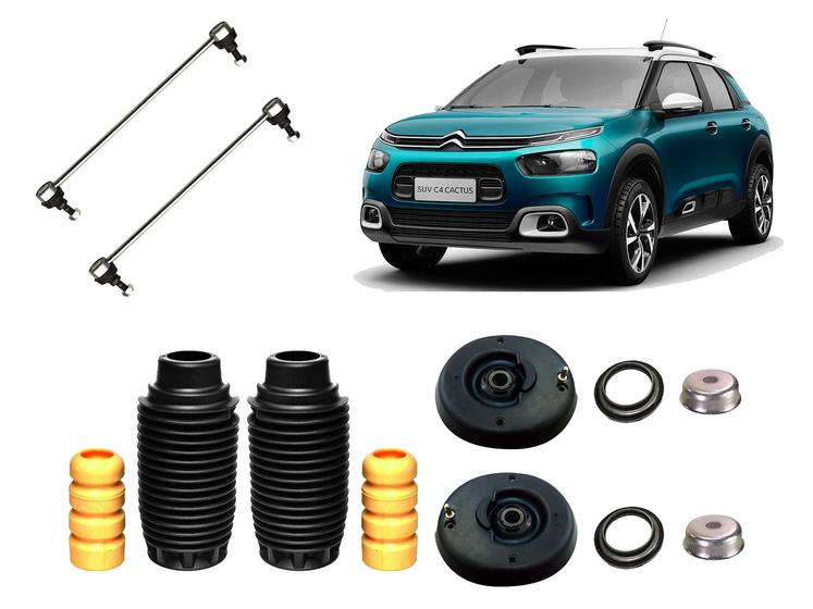 2 Kit Do Amortecedor Dianteiro C4 Cactus 2018 2019 2020 Novo - Auto ...