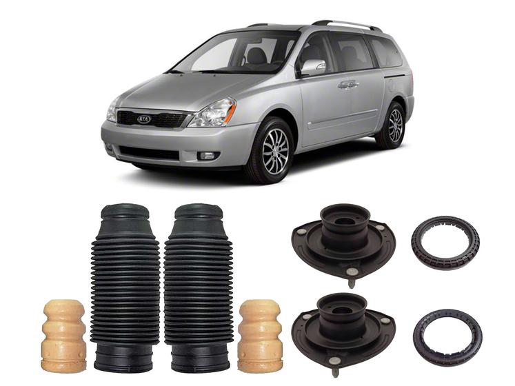 Imagem de 2 Kit Do Amortecedor Dianteiro Kia Carnival 2007 2008 2009