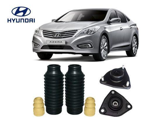 Imagem de 2 Kit Do Amortecedor Suspensão Dianteira Coxim Batente Coifa Hyundai Azera 2013 14 15 16 17/...