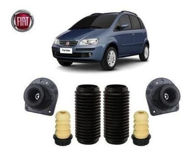 Imagem de 2 Kit Fiat Idea 2005/16 Coxim Batente Amortecedor Dianteiro 2012 2013 2014 2015 2016