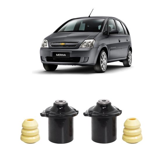 Imagem de 2 Kit Localizador Batente Dianteiro Gm Meriva 2010 2011 2012