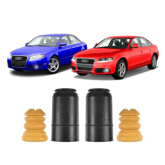 Imagem de 2 Kit Parcial Batente Dianteiro Audi A4 2008 2009 2010 2011