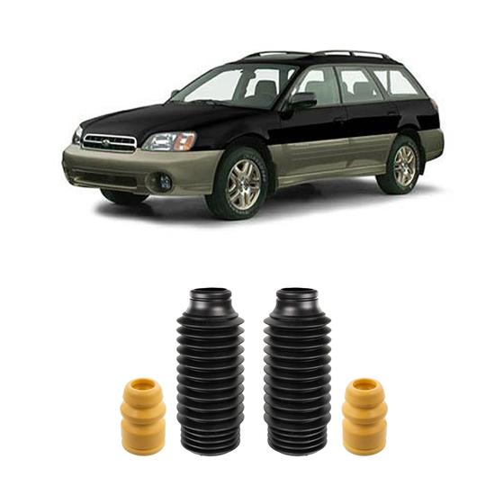 Imagem de 2 Kit Parcial Batente Dianteiro Subaru Outback 1997 À 2003