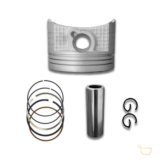 Imagem de 2 Kit Pistão com anel Fan Titan Ybr Factor Biz Pop 125 150