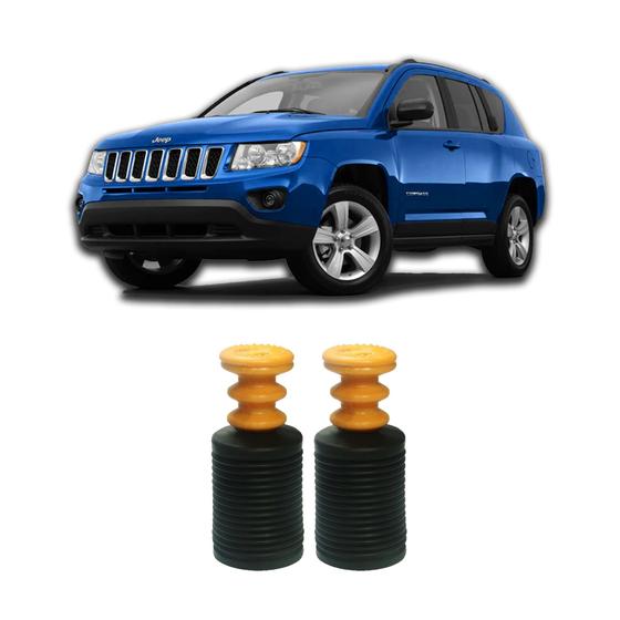 Imagem de 2 Kit Reparo Batente Dianteiro Jeep Compass 2013 2014 2015