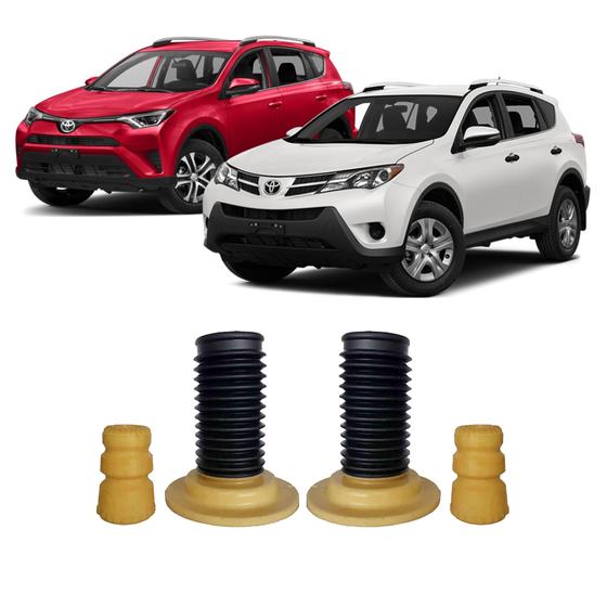 Imagem de 2 Kit Reparo Batente Dianteiro Toyota Rav4 2015 2016 2017 18