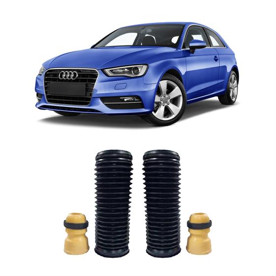 Imagem de 2 Kit Reparo Batente Guarda Pó Dianteiro Audi A3 2013 a 2020