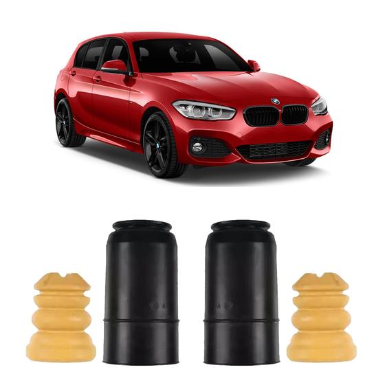 Imagem de 2 Kit Reparo Batente Traseiro Bmw 116I 2012 2013 2014 2015