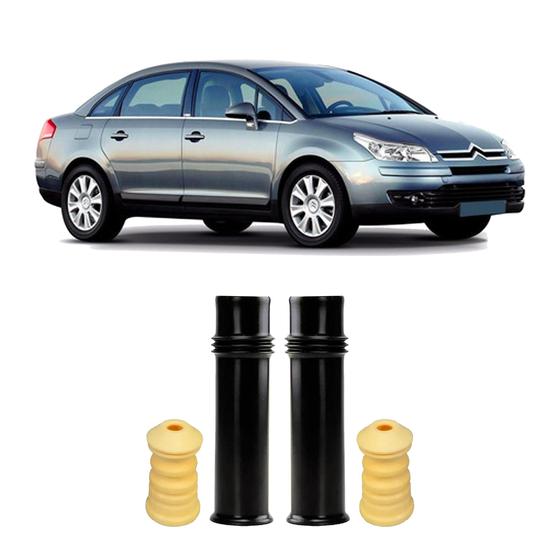 Imagem de 2 Kit Reparo Batente Traseiro Citroen C4 Pallas 2007 A 2015