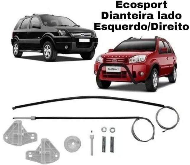 Imagem de 2 Kit Reparo Maq Vidro Eletrico Ecosport Diant C arraste 1 esquerdo 1direito 2 0124 5238 5239