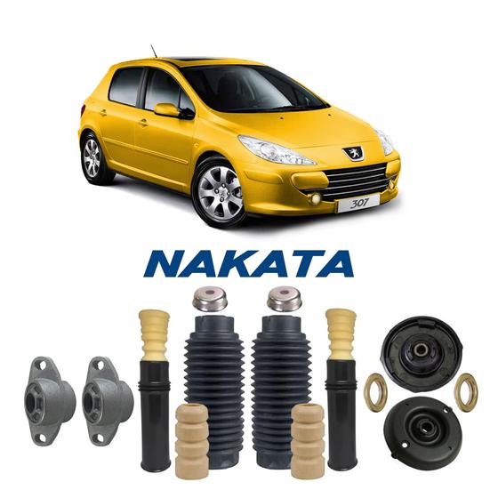 Imagem de 2 Kit Suspensão Dianteira Traseira Peugeot 307 2006 2007 08