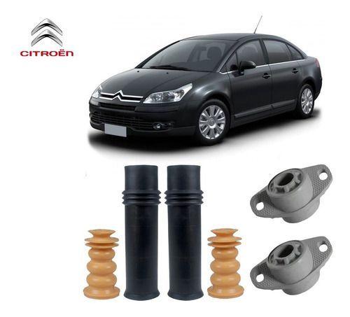 Imagem de 2 Kit Traseiro Do Amortecedor Batente Coxim Coifa Citroen C4 Pallas 2004 05 06 07 08 09 2010/...