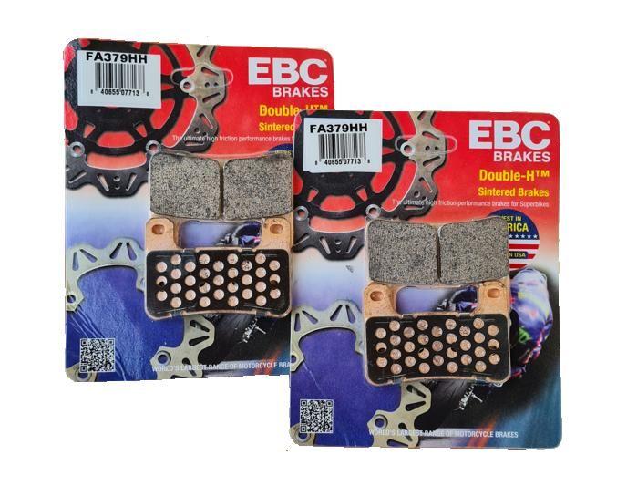 Imagem de 2 Kits De Pastilha De Freio Dianteira Ebc Fa379hh Dl 1000xt V-strom Abs 2019