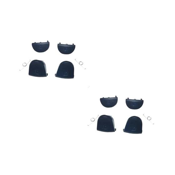Imagem de 2 Kits V4 Completos de Botões Gatilho Compatíveis com Controle Jdm/jds 040 de PlayStation 4 Ps4