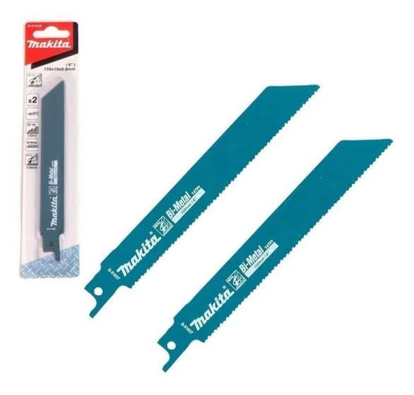 Imagem de 2 Lâminas de Serra Sabre 152mm para Metal MAKITA D-51627