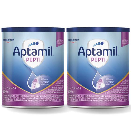 Imagem de 2 Latas - Aptamil Pepti 800g