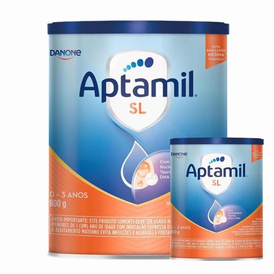 Imagem de 2 Latas -Aptamil Proexpert Sl Fórmula Infantil Danone 800g - Sem lactose