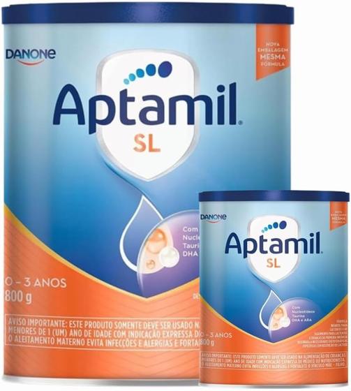 Imagem de 2 Latas Aptamil ProExpert SL Fórmula Infantil Danone 800g