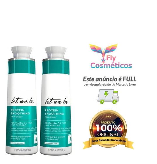 Imagem de 2 Let Me Be Escova Progressiva Organic 500 ml