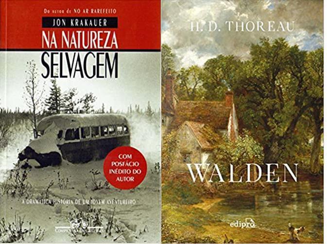 Imagem de 2 Livros Na Natureza Selvagem+Walden Ou Vida Nos Bosques