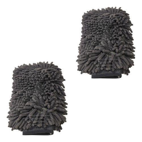 Imagem de 2 Luva de Microfibra com Tentaculos para Lavagem